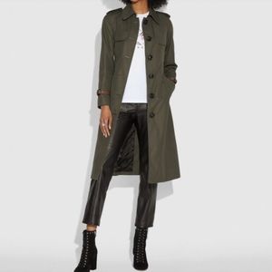 Coach trench coat, classic timeless style, perfect for Fall. Rare.